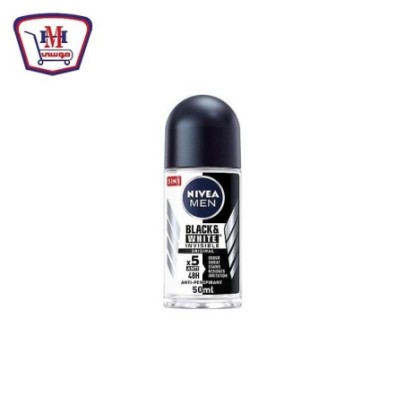 صورة نيفيا رول اون بلاك & وايت اورجينال رجالى 50 مللى من نيفيا - هايبر موسى
