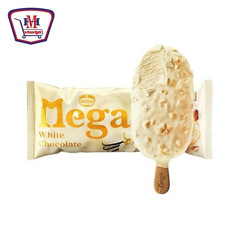 ميجا ايس كريم شيكولاته بيضاء 85 مللى