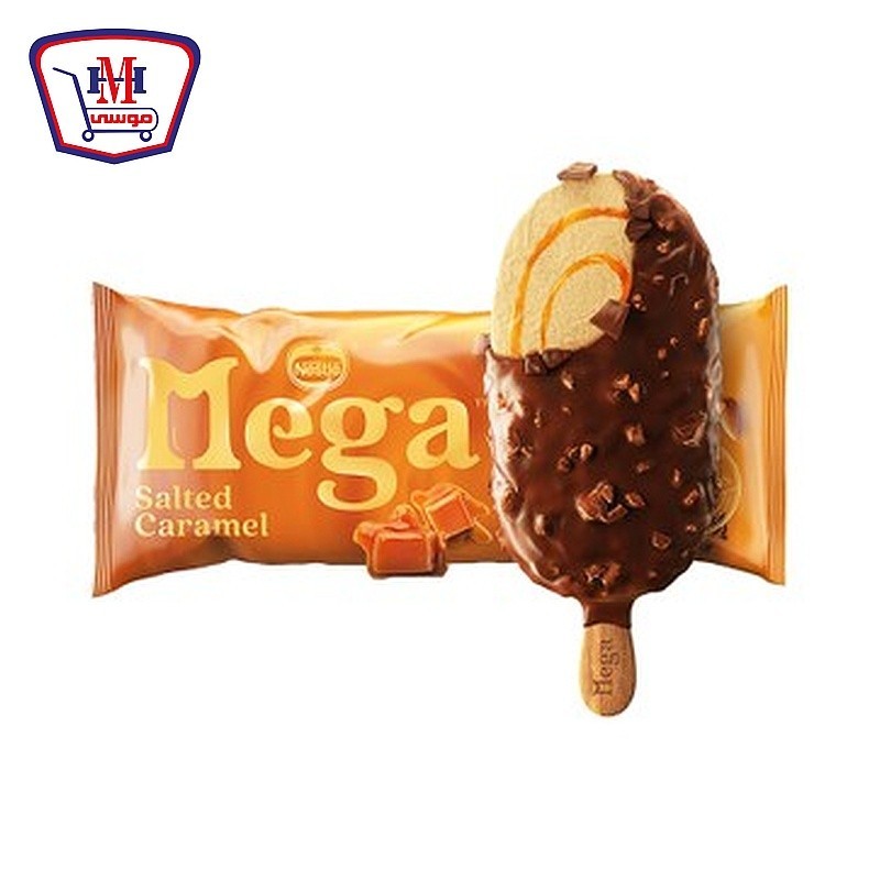 ميجا ايس كريم كراميل 95 مللى