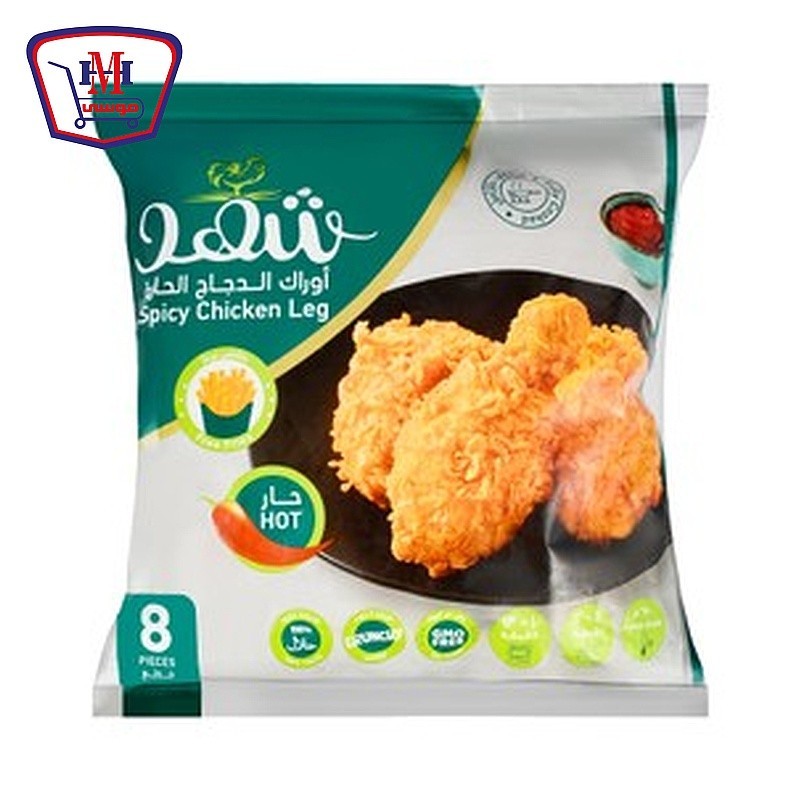 شهد وجبه اوراك دجاج حار 8 قطع