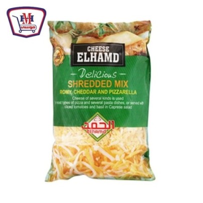 الحمد جبنه موزاريلا مبشوره ميكس 1 كيلو جرام | من الحمد | هايبر موسى —