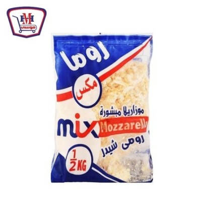 روما جبنه موزاريلا مكس 500 جرام | من روما | هايبر موسى — أفضل سعر وتوص