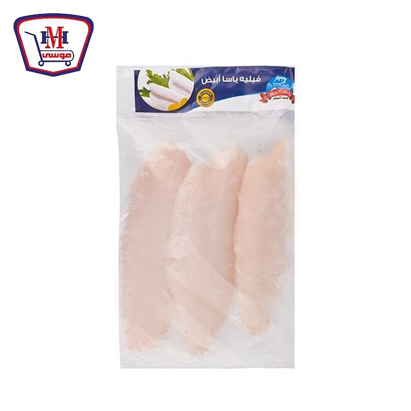 بريسك بابتس فيليه سمك باسا ابيض شفاف 1 كيلو جرام
