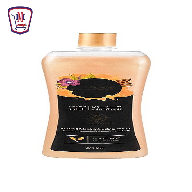 ريفولى شاور جيل الاوركيد الاسود 1 لتر