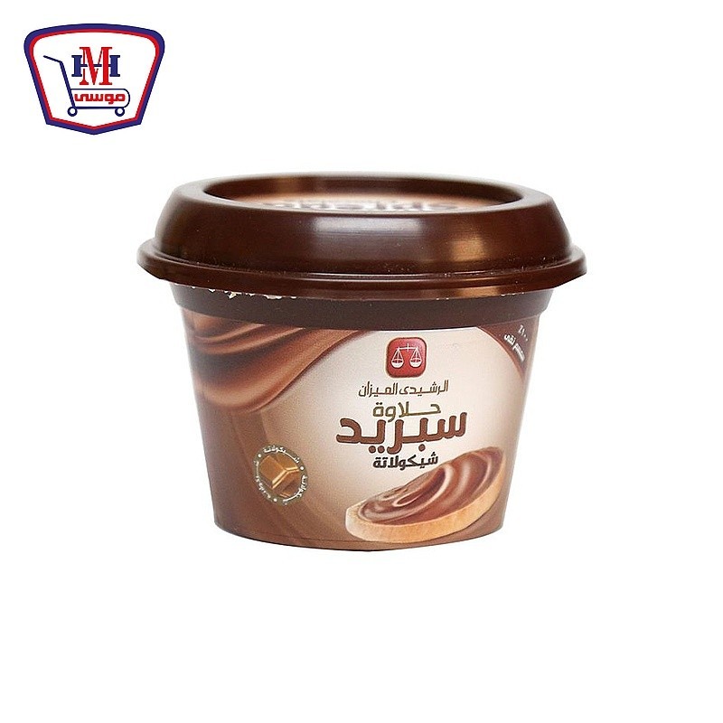 الرشيدى الميزان حلاوة اسبريد شيكولاته 150 جرام