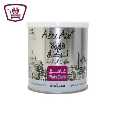 ابو عوف بن ساده غامق علبه 200 جرام