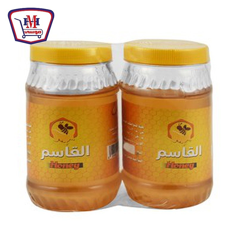 القاسم عسل نحل 400 جرام 2 قطعه عرض