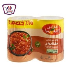 حدائق كاليفورنيا فول مقشور 400 جرام 2 قطعه خصم 15% عرض | من حدائق كالي