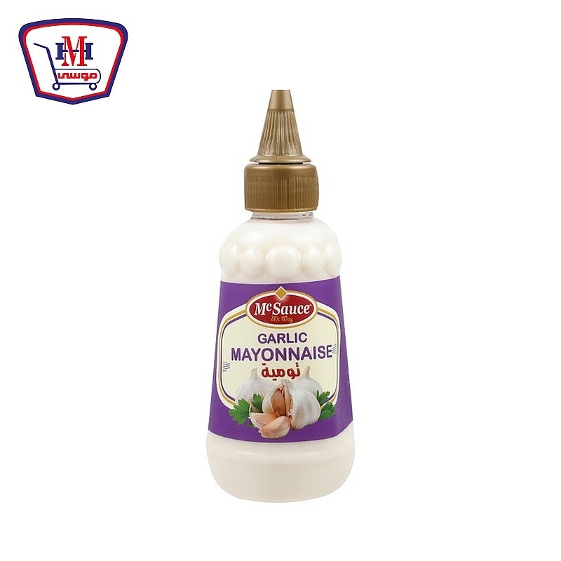ماك واى مايونيز بالثوم 250 جرام
