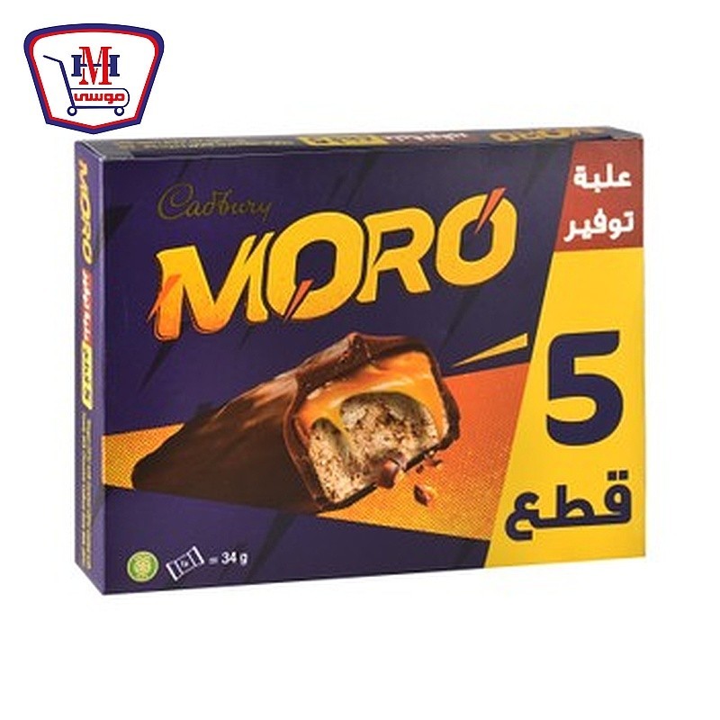 مورو شيكولاته 30 جرام 5 قطع عرض