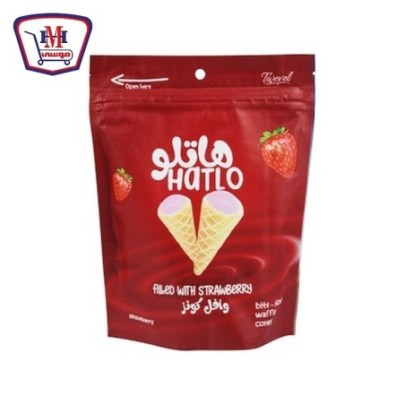 هاتلو وافل كونو فراوله 100 جرام
