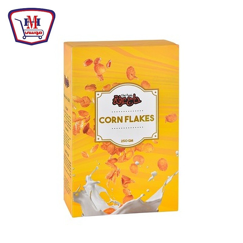 حاج عرفه كورن فليكس سادة 250 جرام