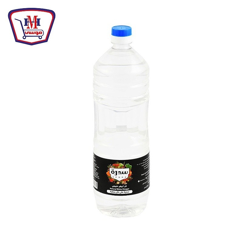 سدره خل ابيض طبيعى 1 لتر