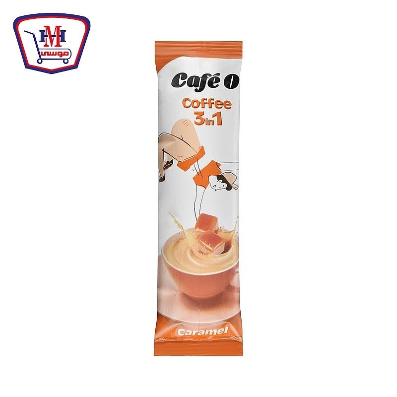 كافيه اوه نسكافيه كراميل 3 × 1 16 جرام