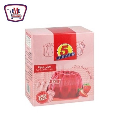 فايف منت جيلى فراوله 195جرام 3*1 | من فايف مينتس | هايبر موسى — أفضل س