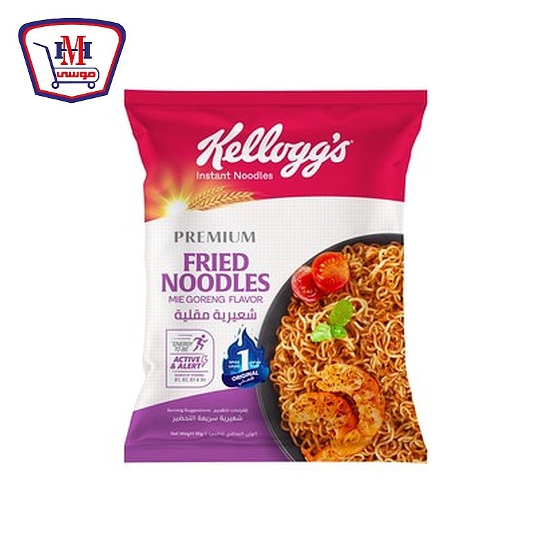 كيلوجز نودلز بريميم شعريه مقليه 85 جرام