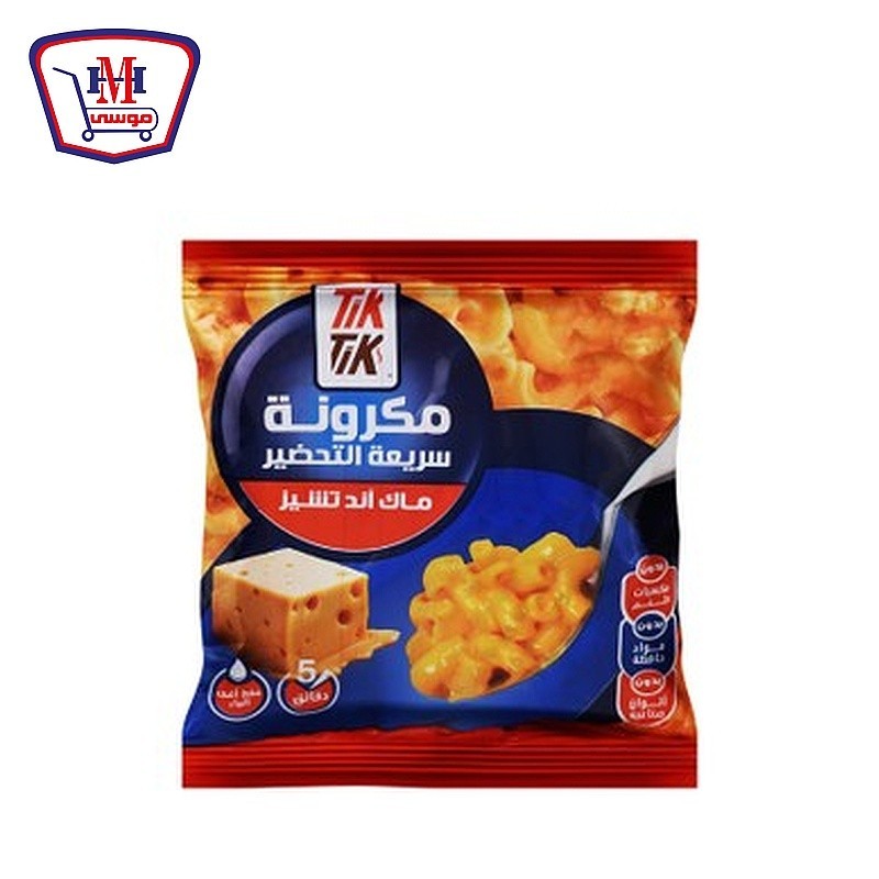 تيك تاك نودلز بطعم ماك اند تشيز 65 جرام