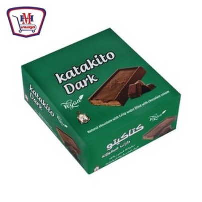 كتاكيتو الشمعدان بسكويت دارك شيكولاته نباتى علبه × 12 باكو | من الشمعد