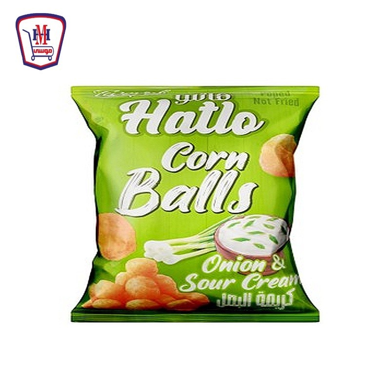 هاتلو كورن بولز كريمه البصل 60 جرام