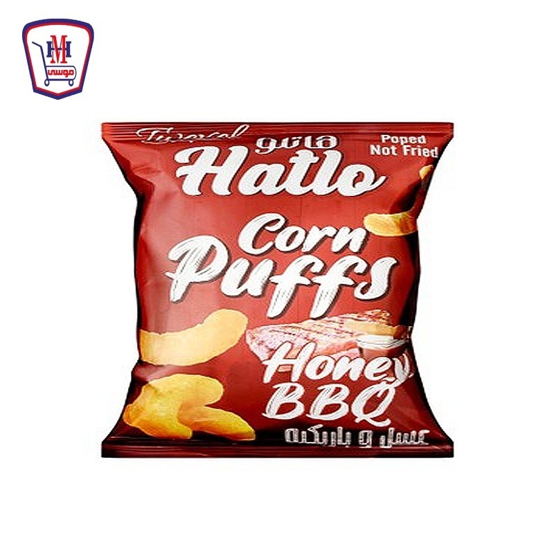 هاتلو كورن بافس عسل و باربكيو 60 جرام