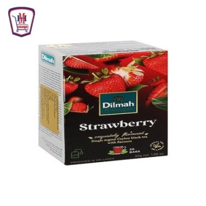 دلما شاى بنكهه الفراوله 20 فتلة | من دلما | هايبر موسى — أفضل سعر وتوص