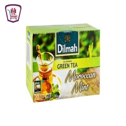 دلما شاى اخضر بالنعناع المغربى 20 فتله | من دلما | هايبر موسى — أفضل س