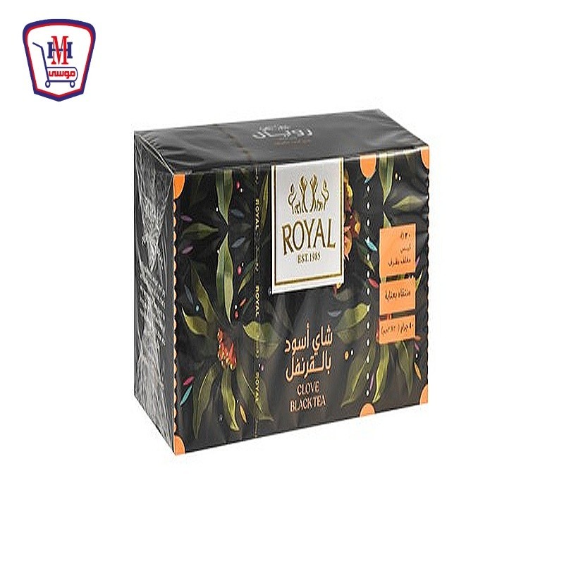 رويال شاى اسود بالقرنفل 20 فلتر
