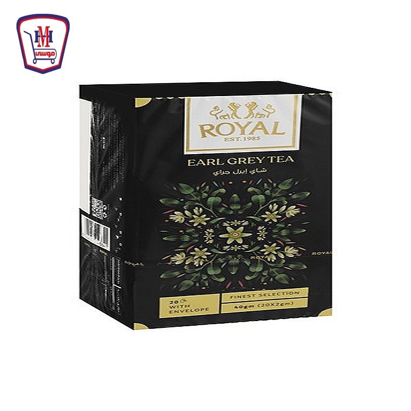 رويال شاى ايرل جراى 20 فلتر