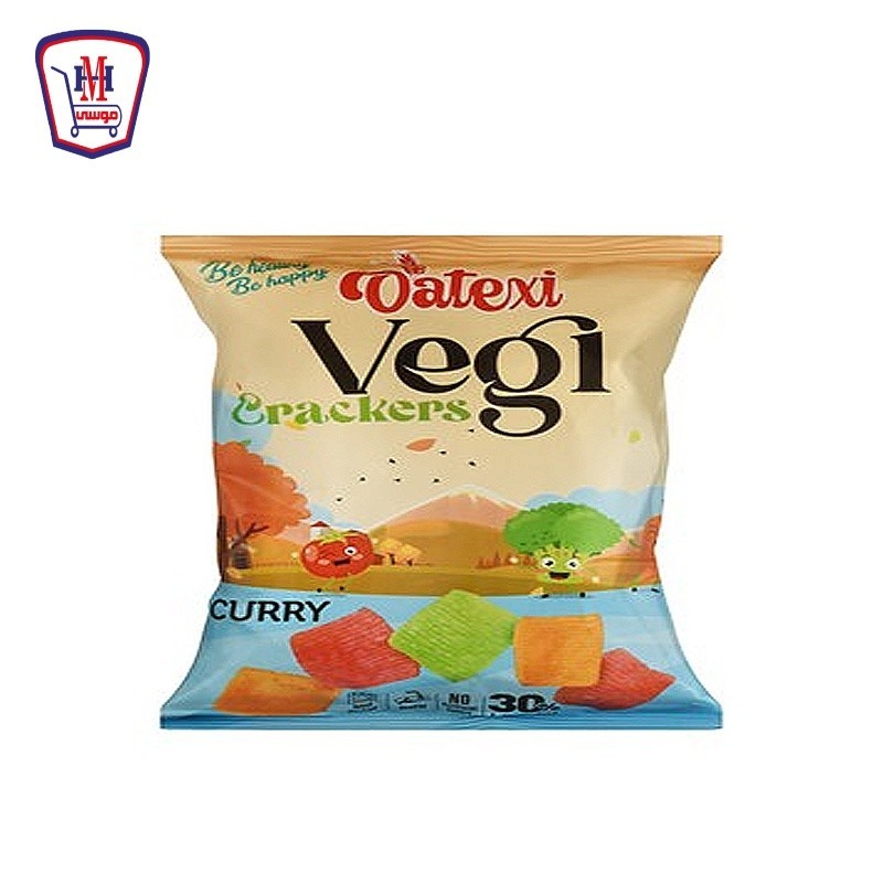 اوتكسى فيجى سناكس خضار بطعم الكارى 60 جرام