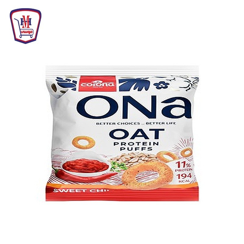 اونا بافس شوفان بطعم  الفلفل الحلو 50 جرام