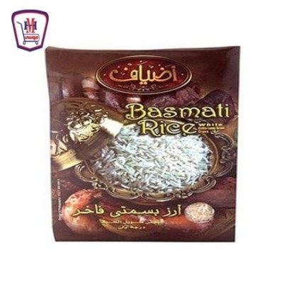 اضياف ارز بسمتى ابيض 1 كيلو جرام | من اضياف | هايبر موسى — أفضل سعر وت