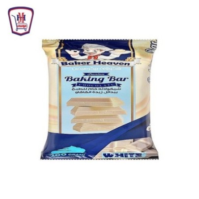 بيكرهيفن شيكولاته مطبخ ابيض 200 جرام
