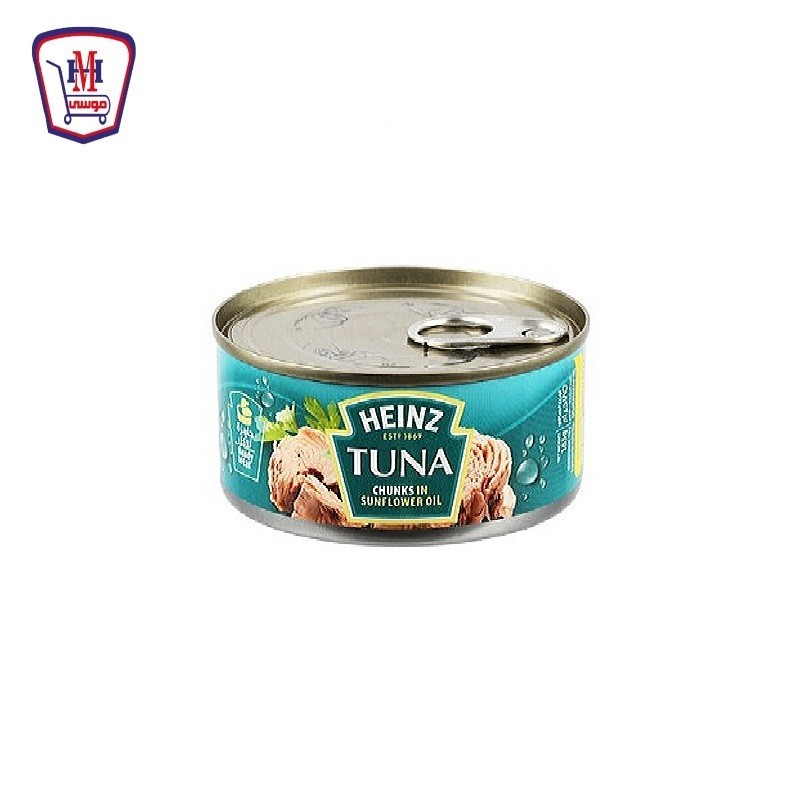 هاينز تونة قطع زيت دوار الشمس 185 جرام