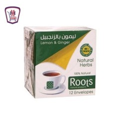 رووتس ليمون يالزنجبيل 12 فلتر | من رووتس | هايبر موسى — أفضل سعر وتوصي