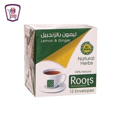 رووتس ليمون يالزنجبيل 12 فلتر | من رووتس | هايبر موسى — أفضل سعر وتوصي