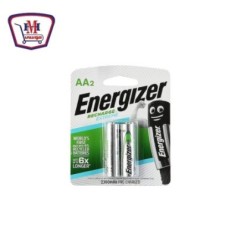 صورة انرجايزر حجر قلم يعاد شحنه 2 حجر 2300 ملى AA من انرجايزر - هايبر موسى