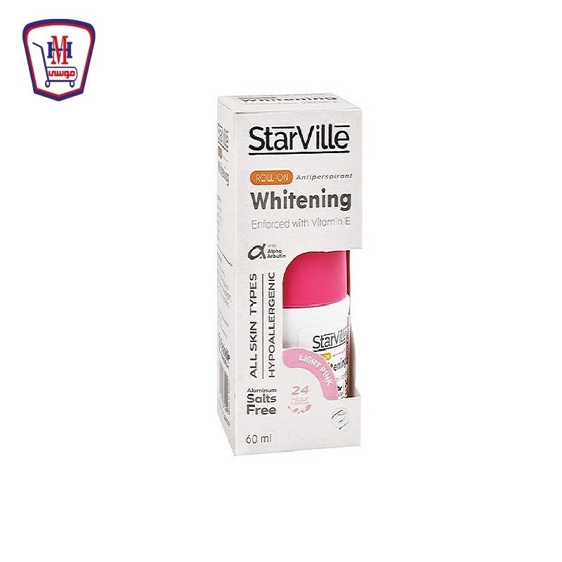 ستارفيل مزيل للتعرق و التفتيح بينك 60 مل