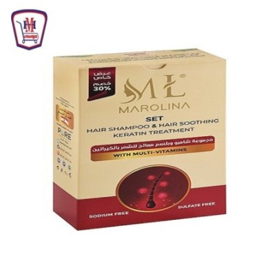 صورة مارولينا مجموعة (شامبو و بلسم) كيراتين 450 مللى من مارولينا - هايبر موسى