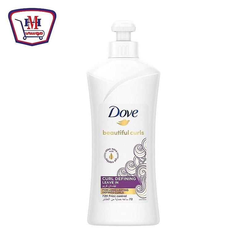 دوف ليف ان كريم للشعر الكيرلى 300 مللى