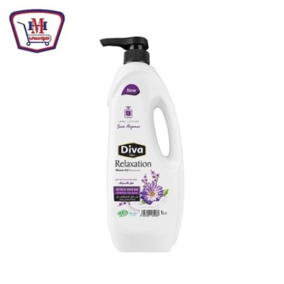 صورة ديفا شاور جل عطر الاسترخاء 1 لتر من ديفا - هايبر موسى