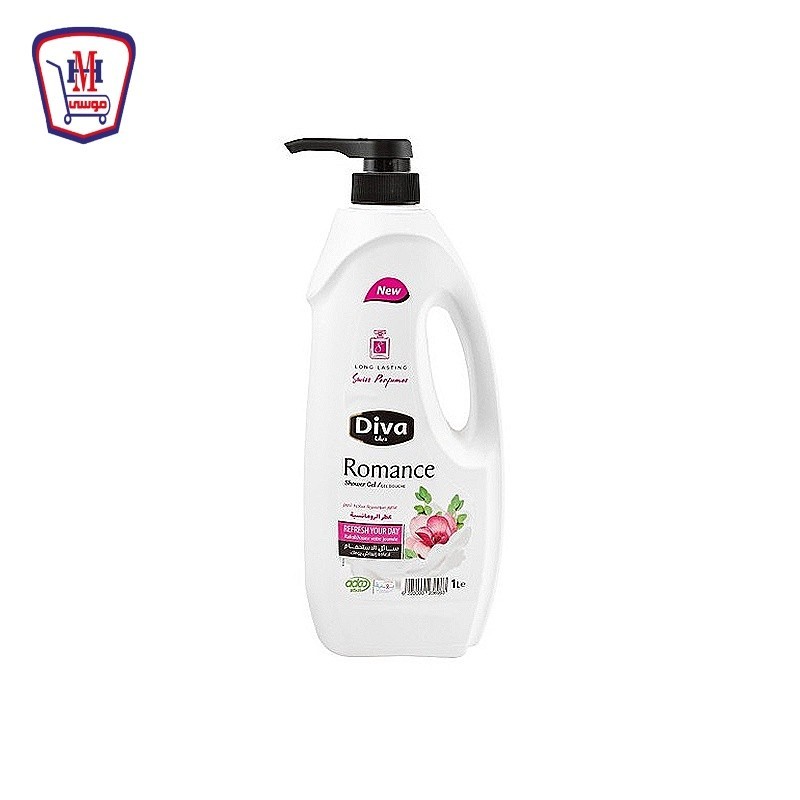 ديفا شاور جل عطر الرومانسيه 1 لتر