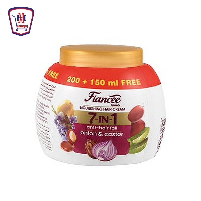 فيانسيه كريم مغذى للشعر بالبصل و الخروع 350 مللى