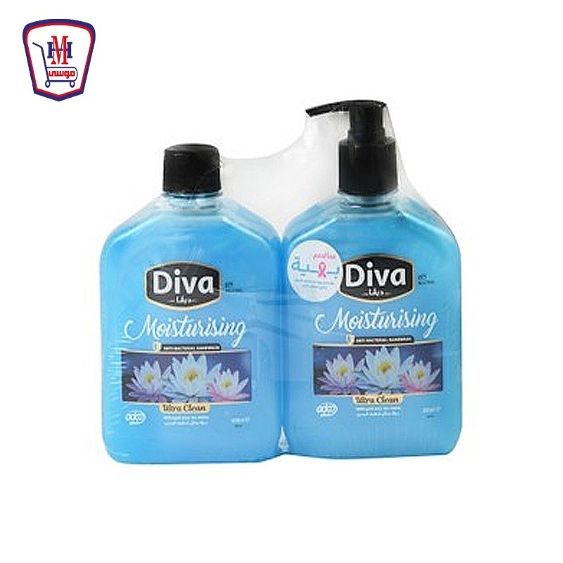 ديفا هاند ووش اقتصادى 500 مللى + مضخه عرض