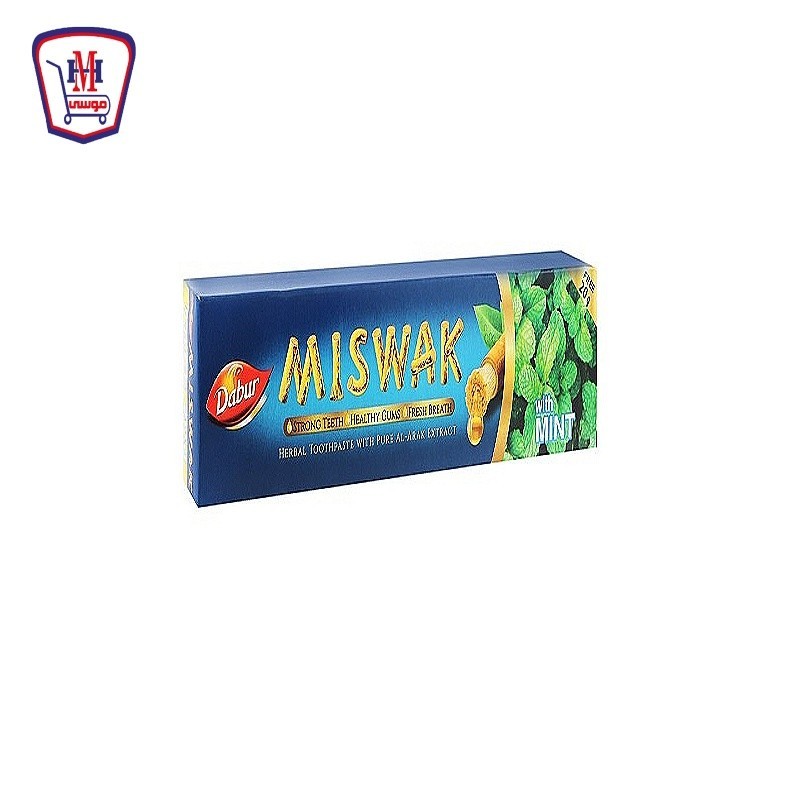 دابر المسواك معجون اسنان بالنعناع 120 جم + 20 جرام