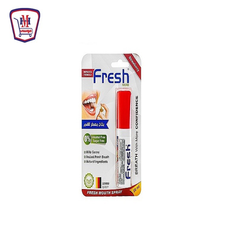 فريش مور معطر للفم برائحه الفراوله 20 مللى
