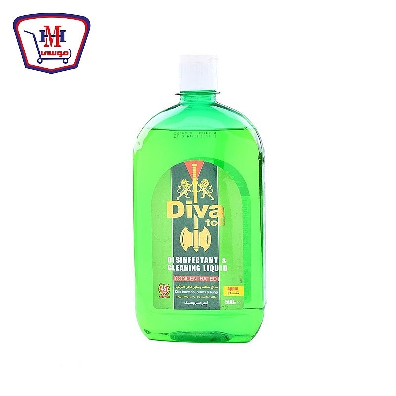 ديفاتول  مطهربرائحه التفاح مركز 500 مللى