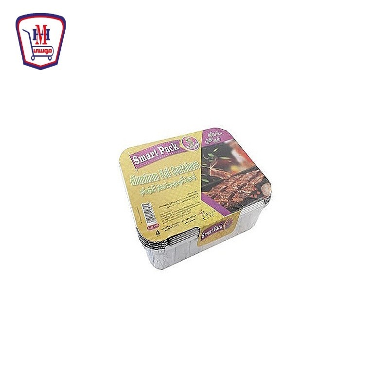 Smart Pack طبق فويل مستطيل 5 ×1106