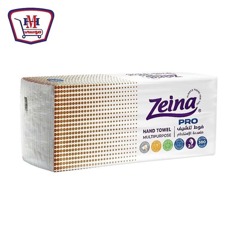 زينه مناديل فوط تنشيف متعدد الاستخدام 300 منديل