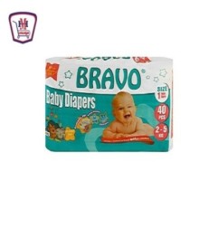 صورة برافو حفاضات اطفال مقاس 1 من برافو - هايبر موسى
