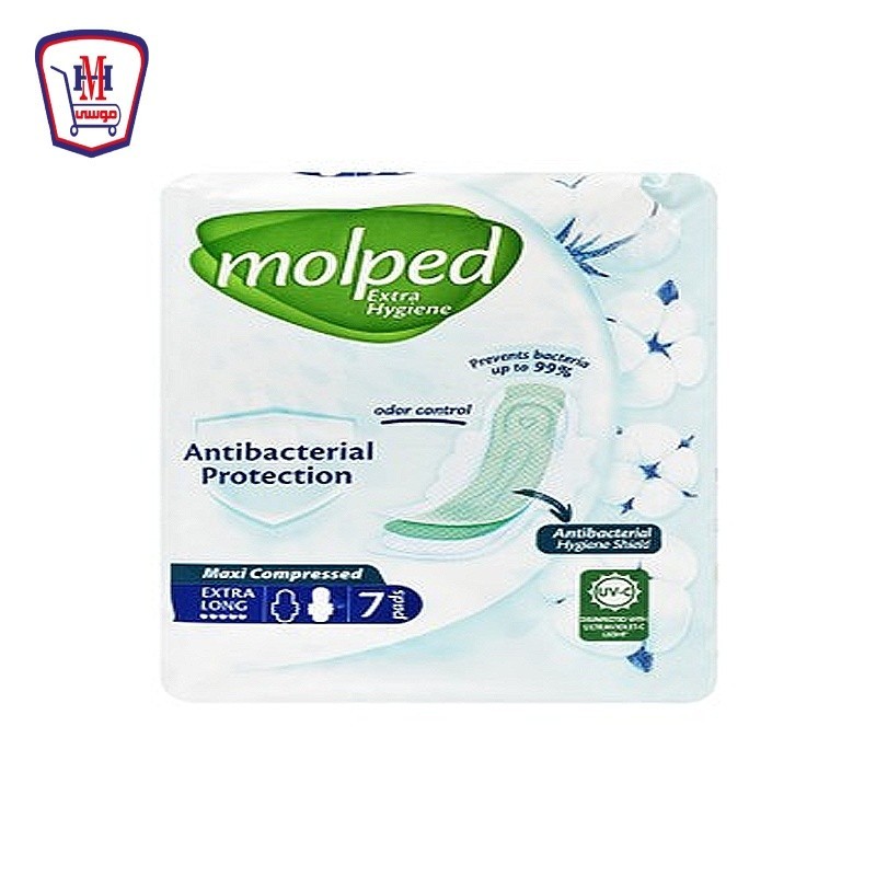 مولبيد فوط صحيه ماكسى مضغوطه متكامله طويله جدا 7 فوطه